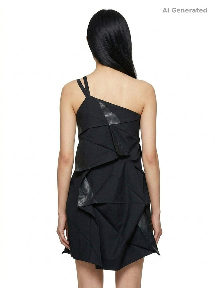 Origami Woven Dress | 132 5. Issey Miyake | Club21 - back