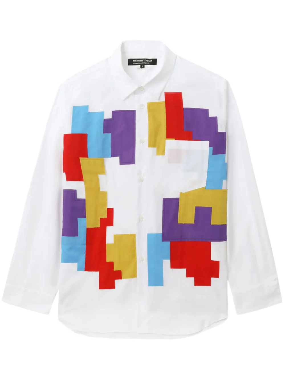 Puzzle Fabric Matching Shirt