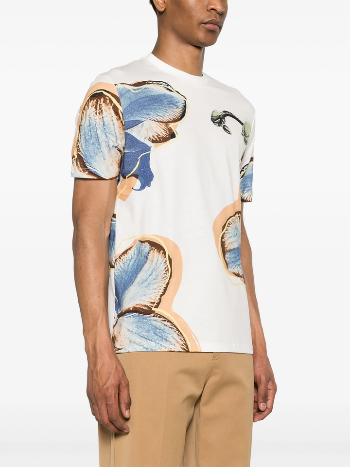 Mens Orchid Print T-Shirt