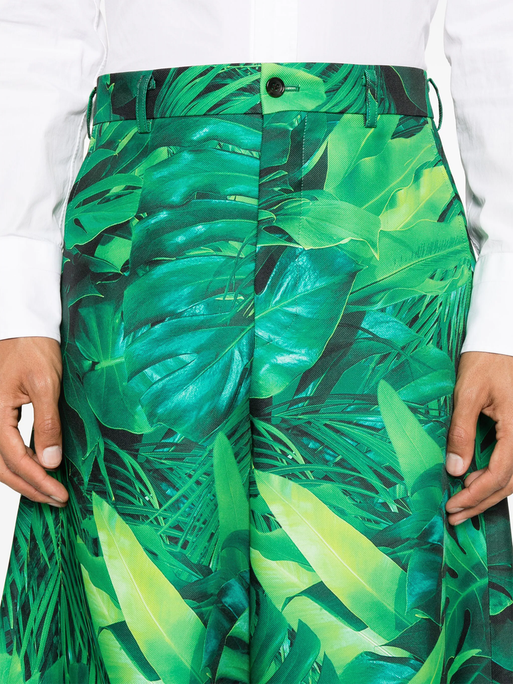 Leaf Pattern Shorts