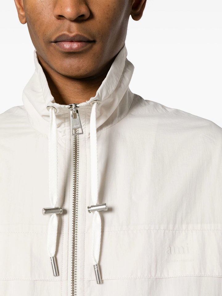 Zipped Windbreaker