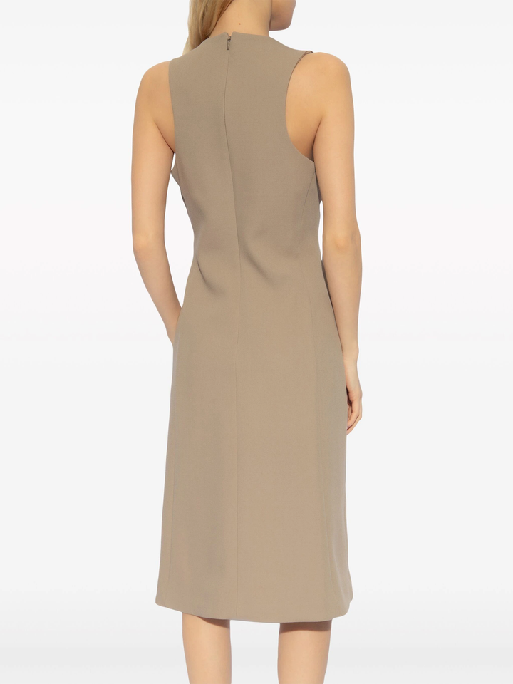 Fitted Dress With Slit