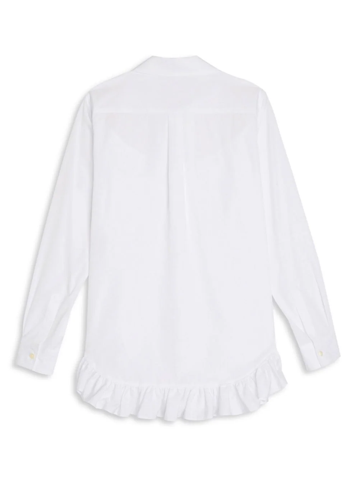 Ruffle Midi Shirt