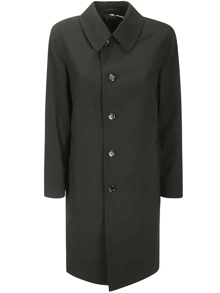 Floral Pattern-Attached Coat