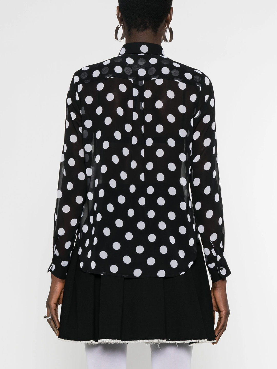 Polka Dot Pattern Blouse