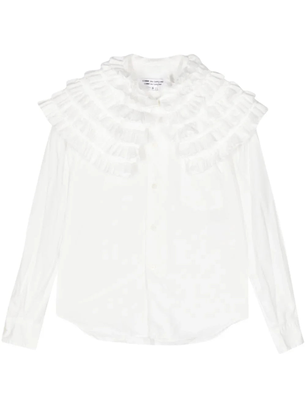 Ruffle Collar Blouse