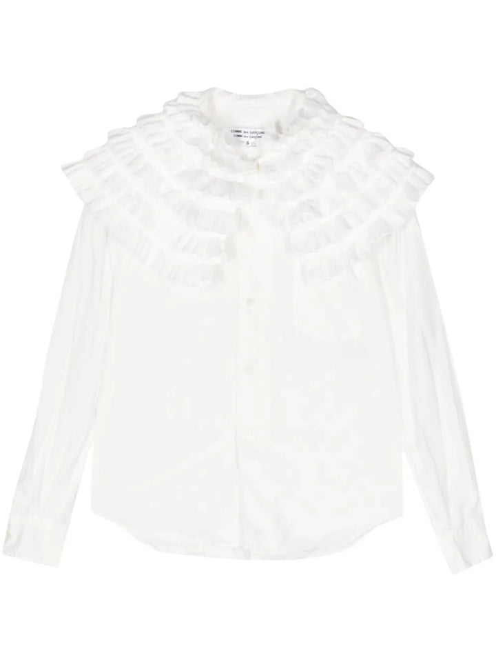 Ruffle Collar Blouse