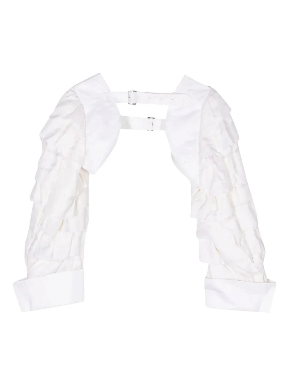 Ruffle-Detailing Vest