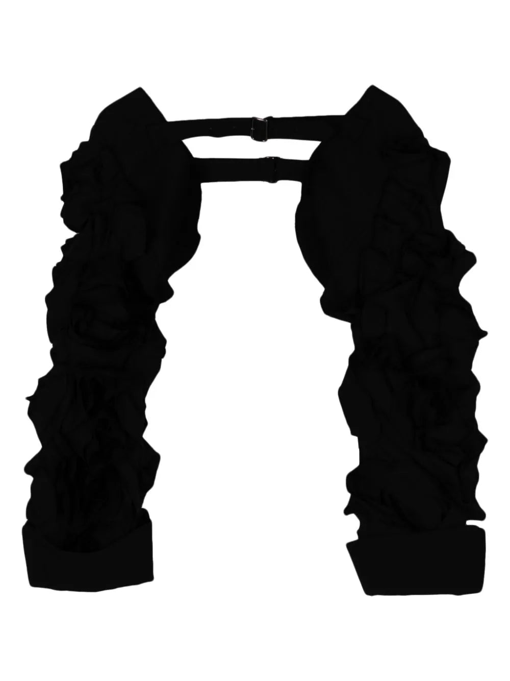 Ruffle-Detailing Vest