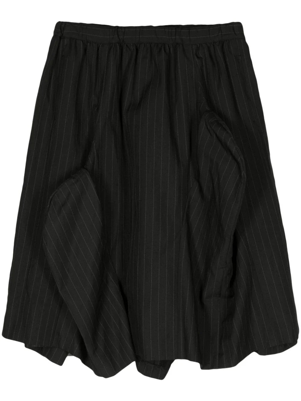 Stripe Midi Skirt