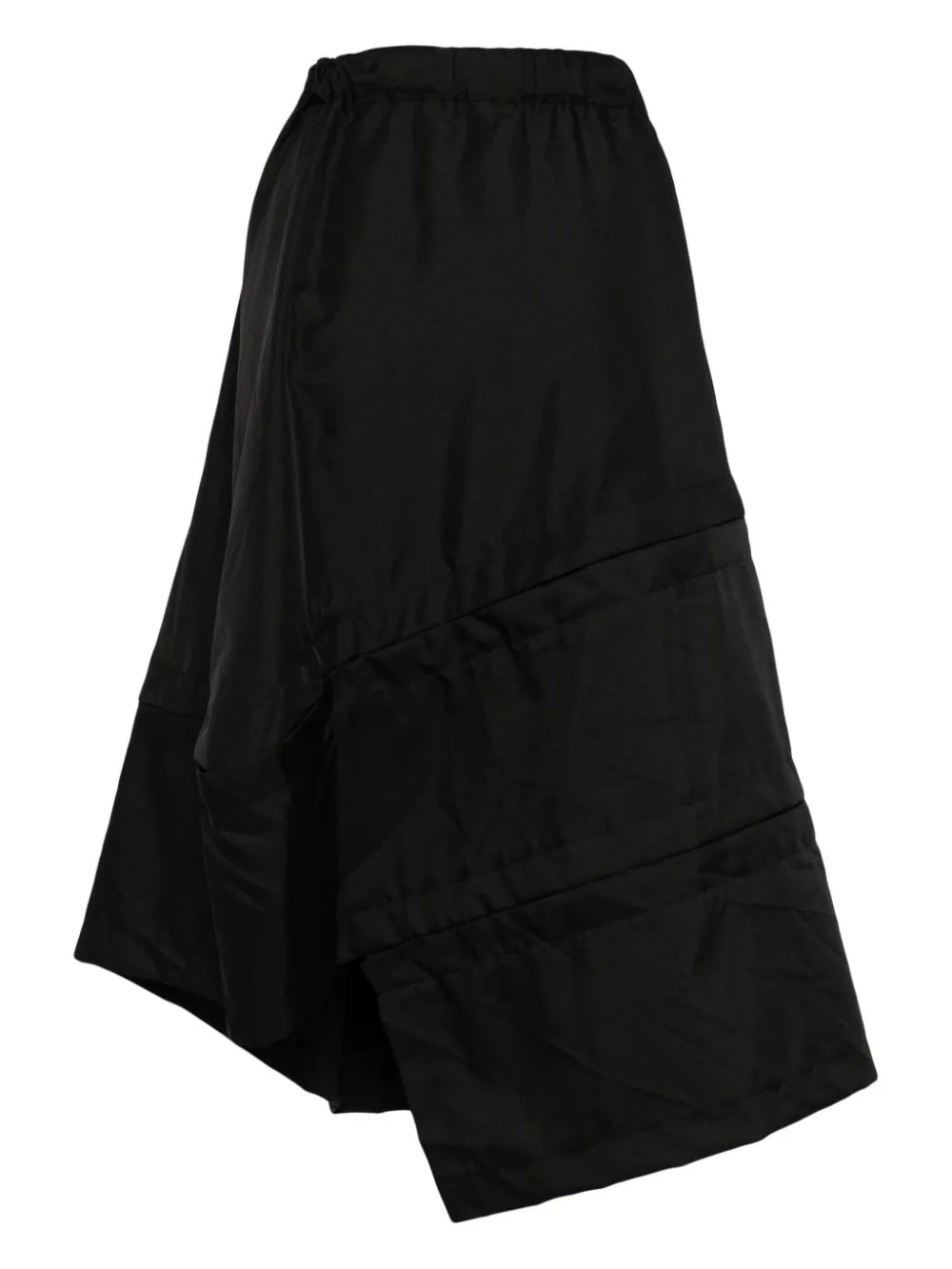 Elastic-Waist Flared Skirt