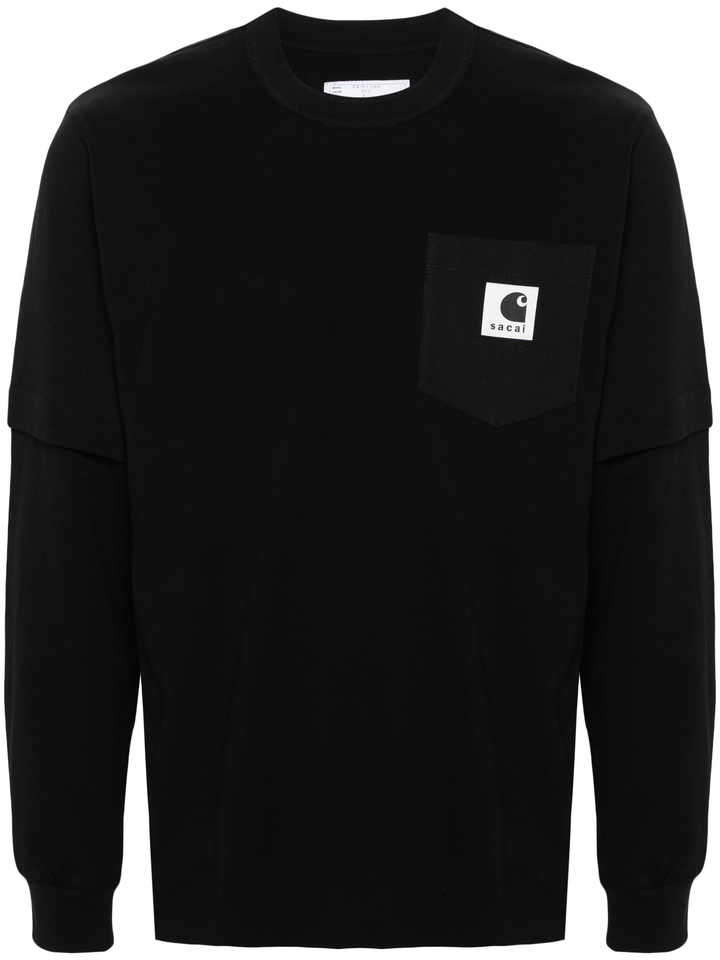 sacai x Carhartt WIP Long Sleeve T-Shirt