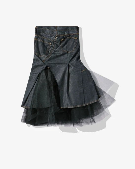 Polyester Denim Nylon Skirt Club21.com Polyester Denim Nylon Skirt Club21.com
