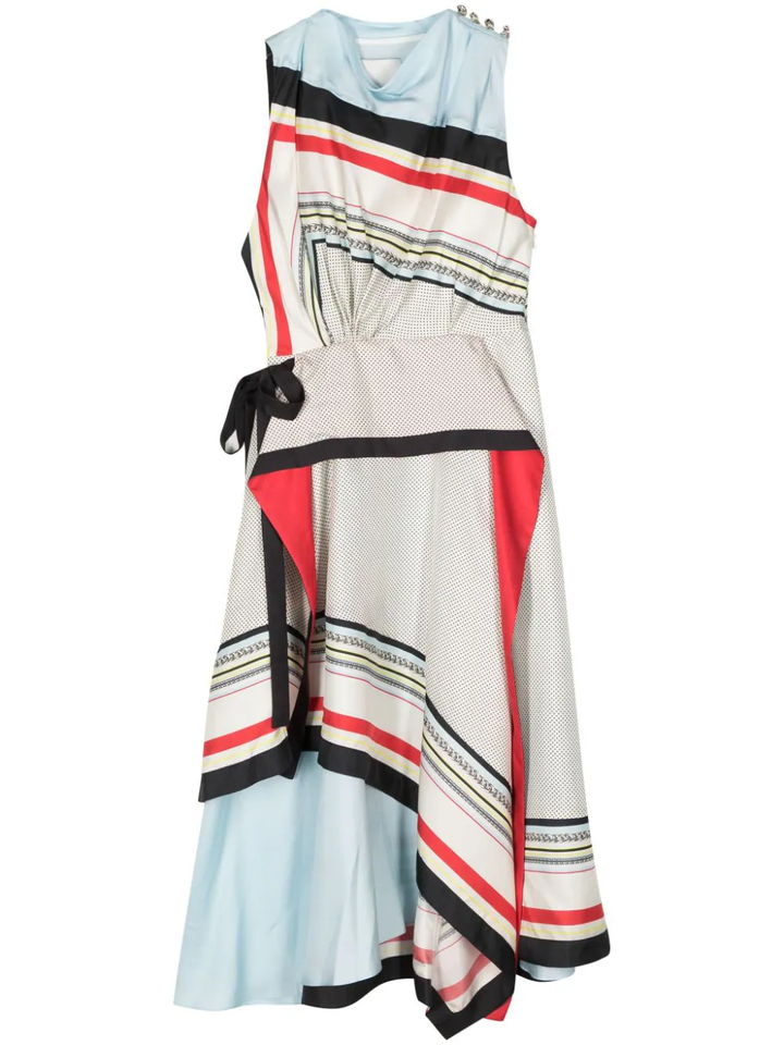 Liberty Silk Cascade Dress