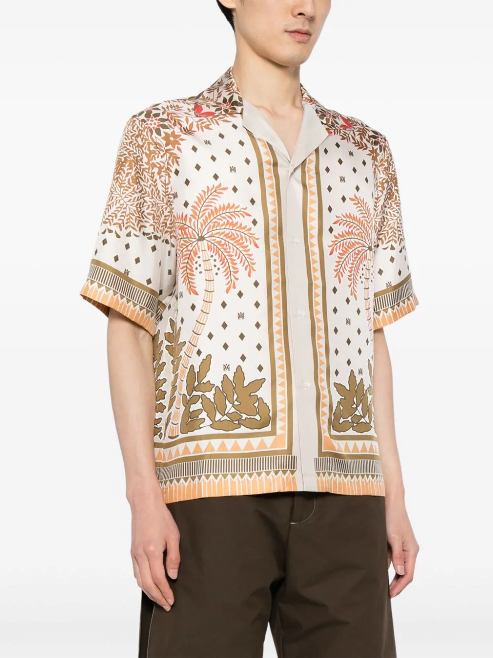 Palm Tree Bowling Shirt