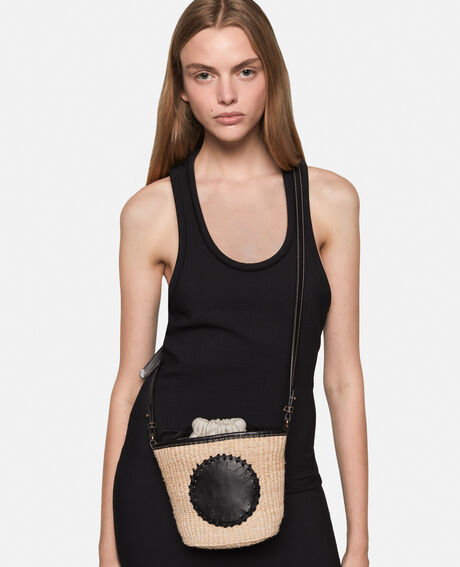 Logo Crossbody Bag Eco Abaca