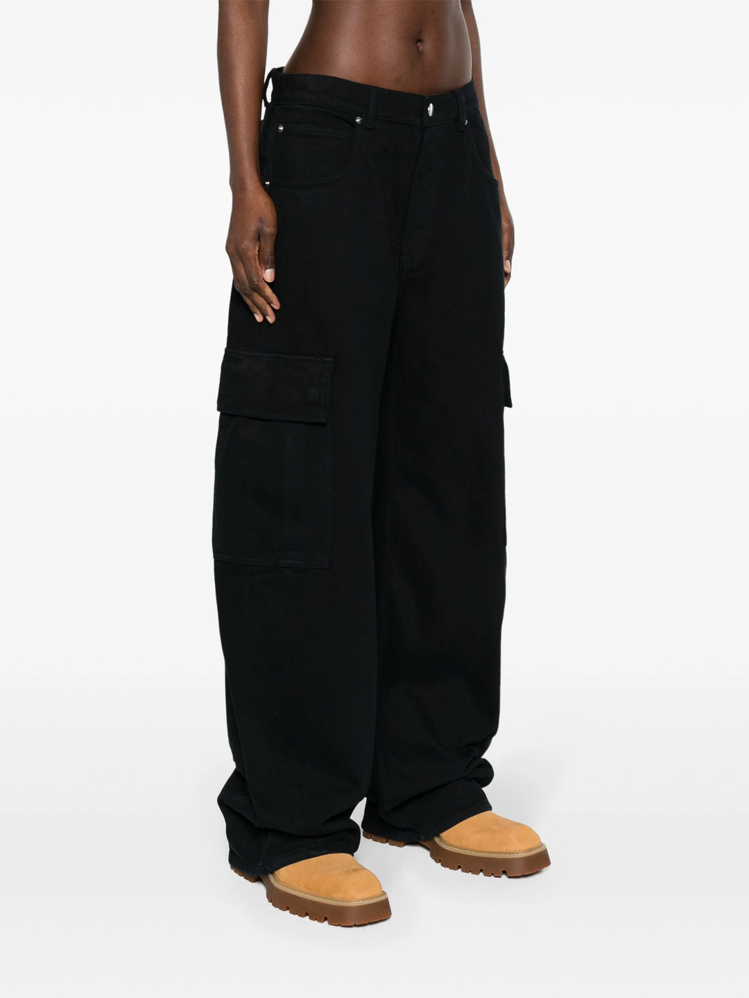 Oversized Rounded Low Rise Jeans