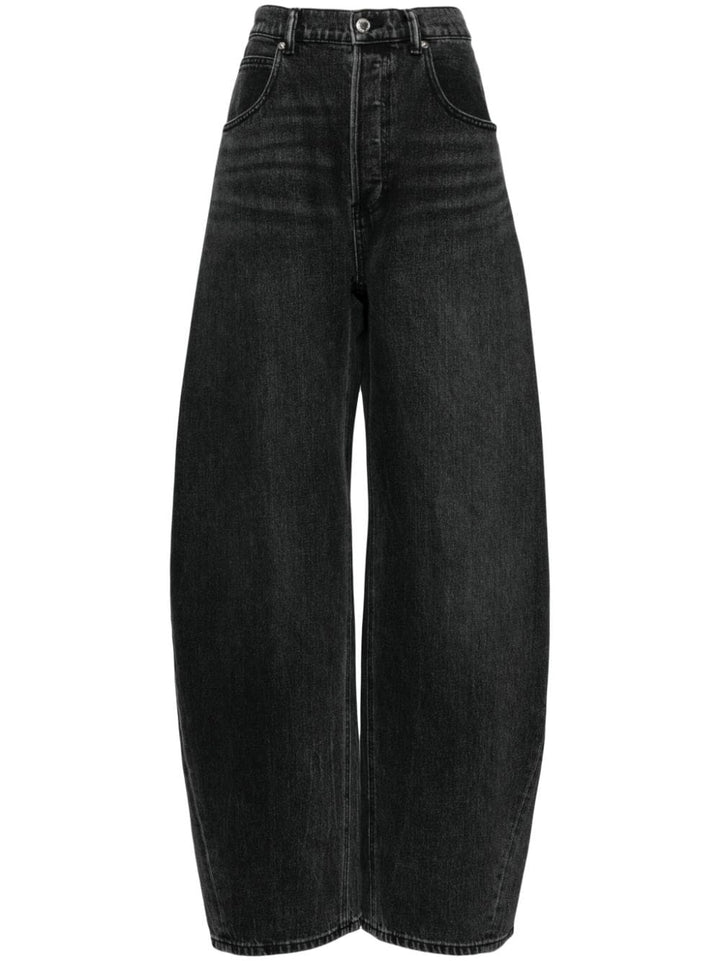 Oversized Low Rise Jean In Denim