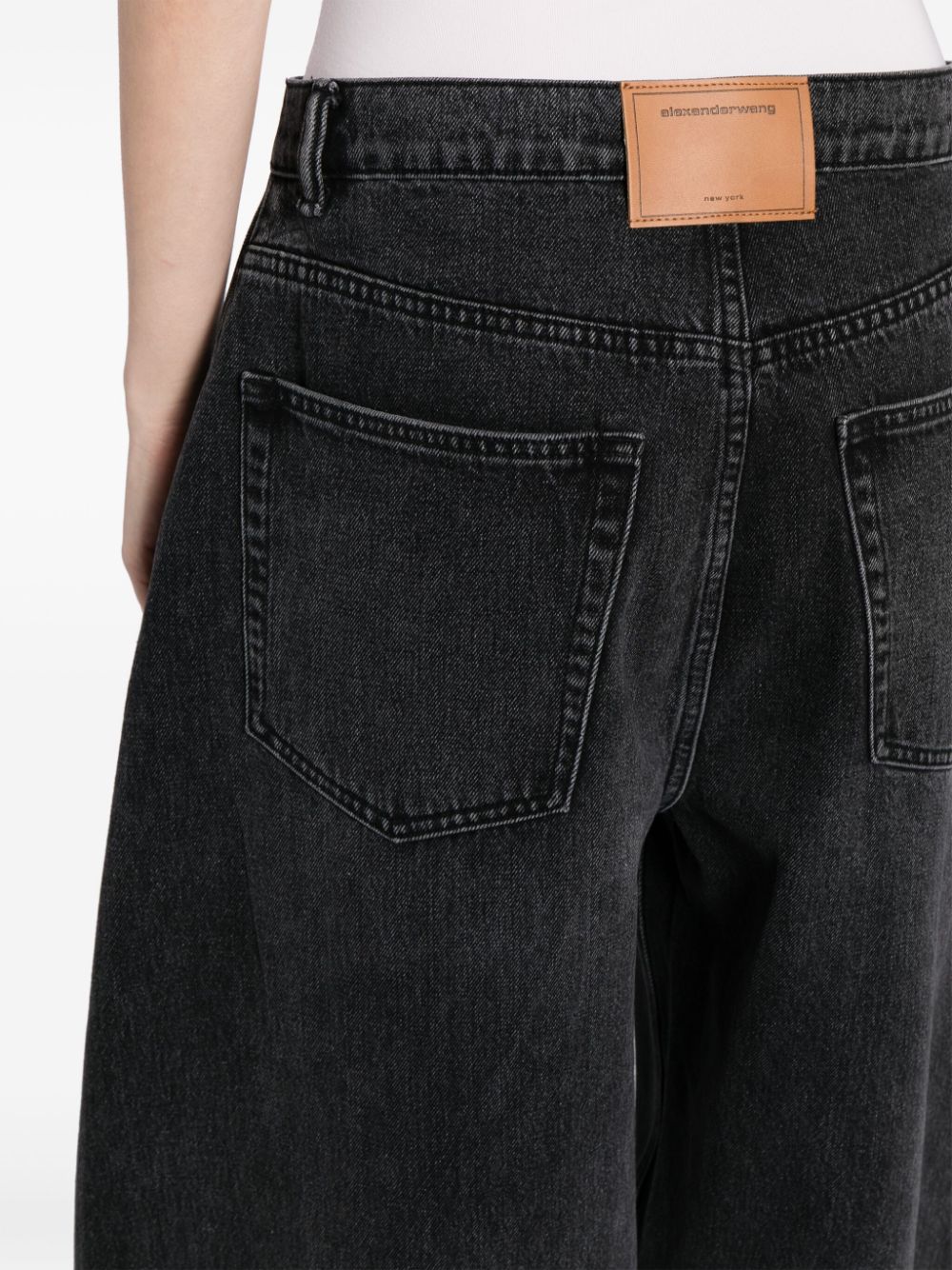 Oversized Low Rise Jean In Denim