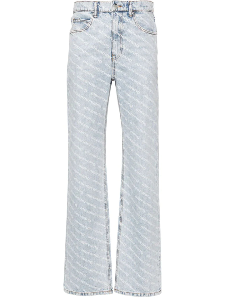 Middle Rise Relaxed Pebble Jeans
