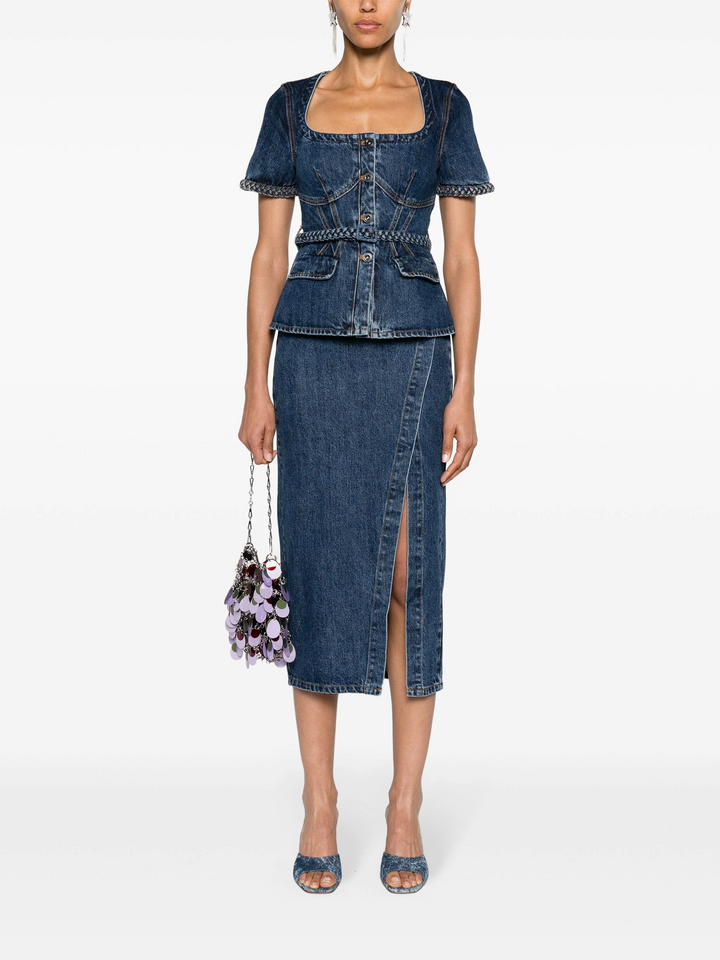 Denim Midi Dress