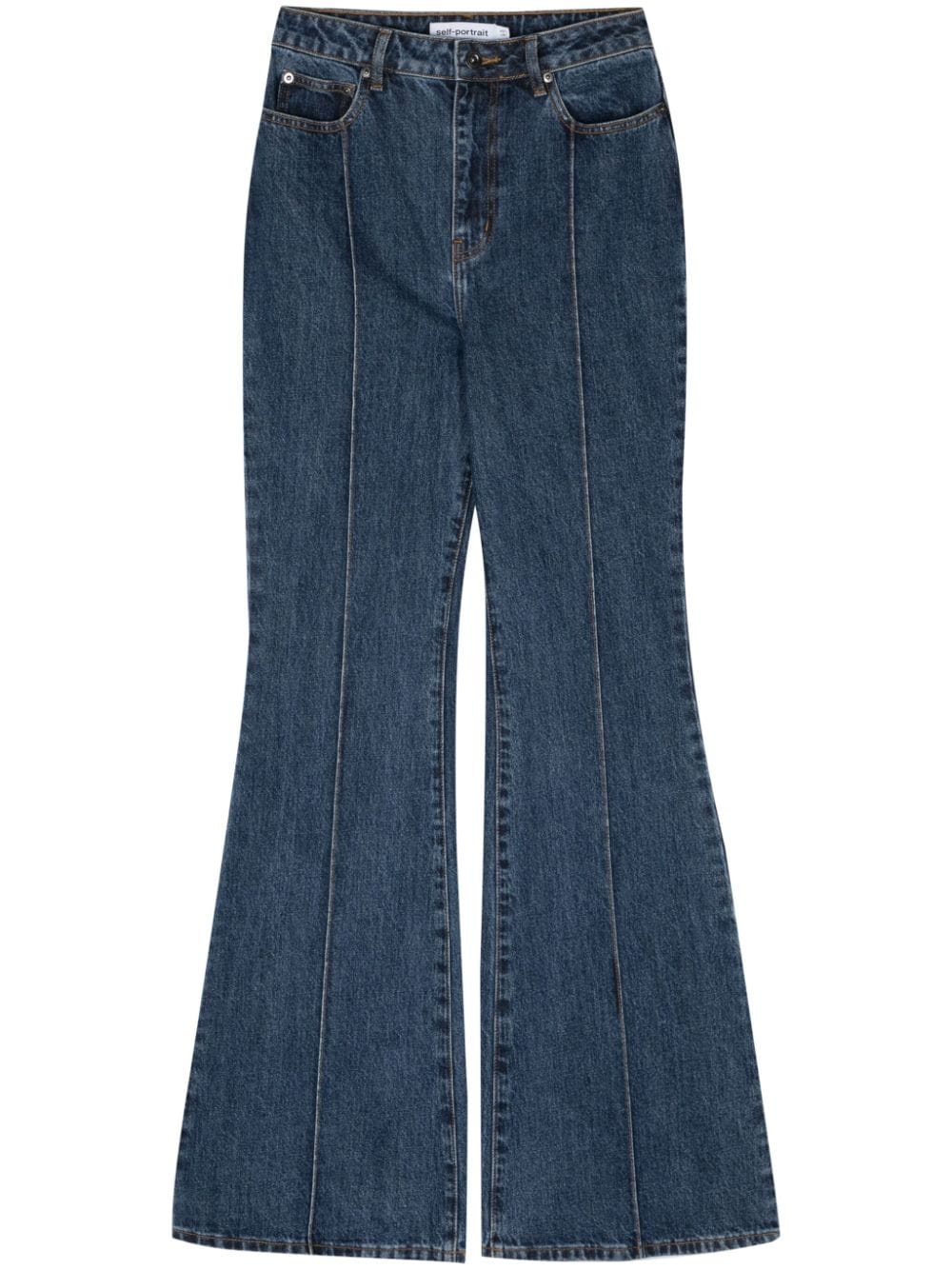 Blue Bootcut Denim Jeans