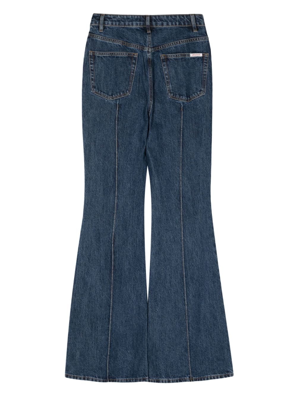 Blue Bootcut Denim Jeans