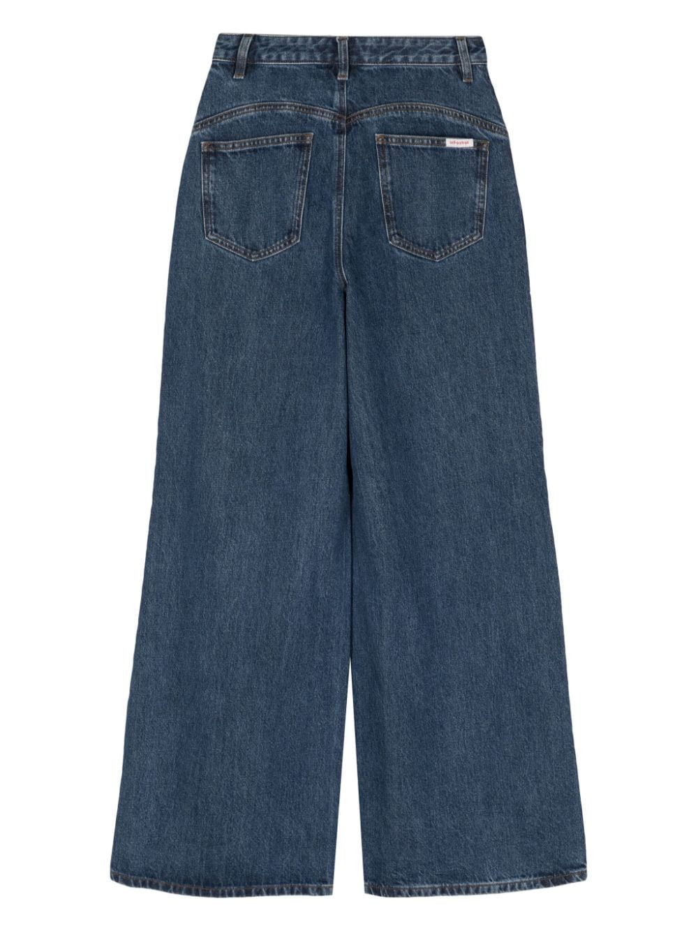 Wide Leg Denim Jeans