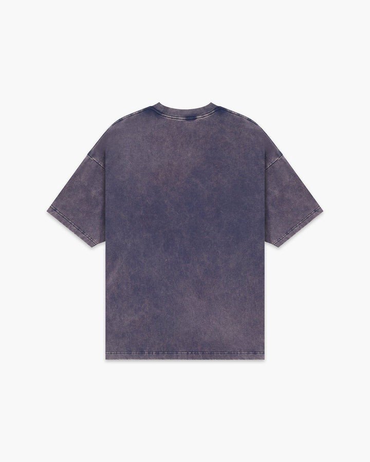 Purple Multi Logo Print T-Shirt