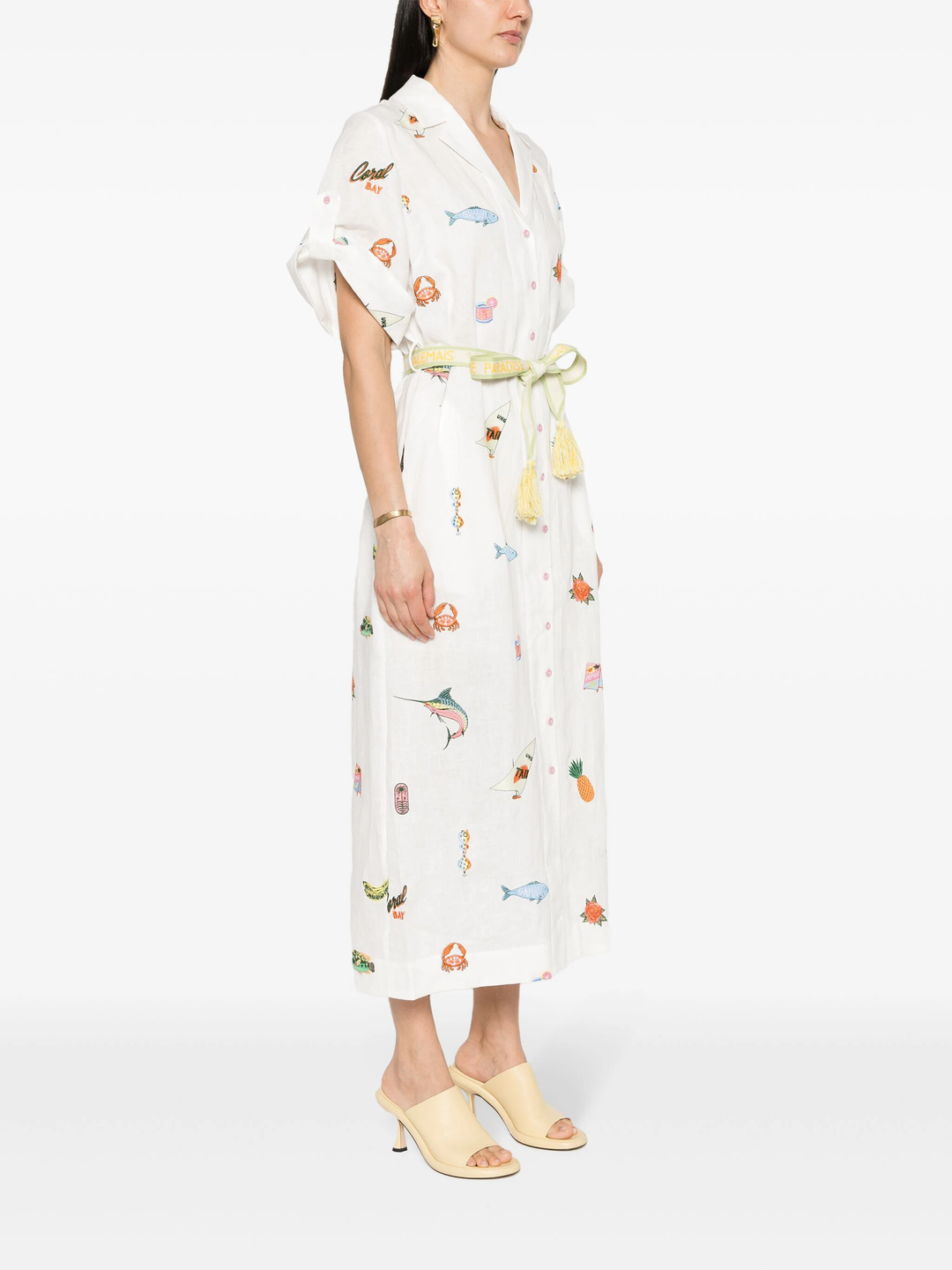 Blue Marlin Embroidered Dress Club21.com Blue Marlin Embroidered Dress Club21.com