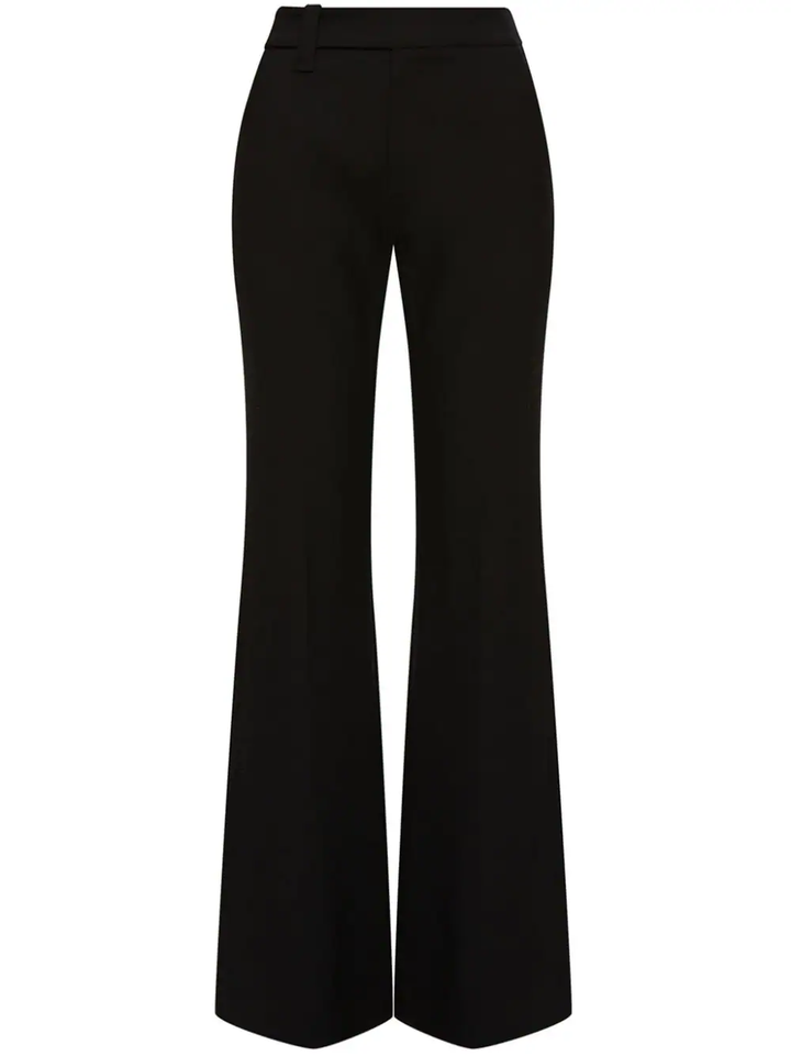 Front Zip Flare Leg Pant