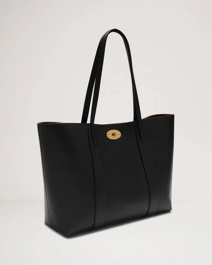 Bayswater Tote Black Small Classic Grain