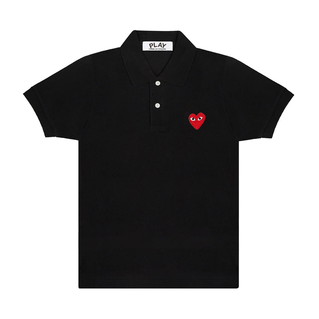 Polo T Shirt Red Emblem Unisex Club21