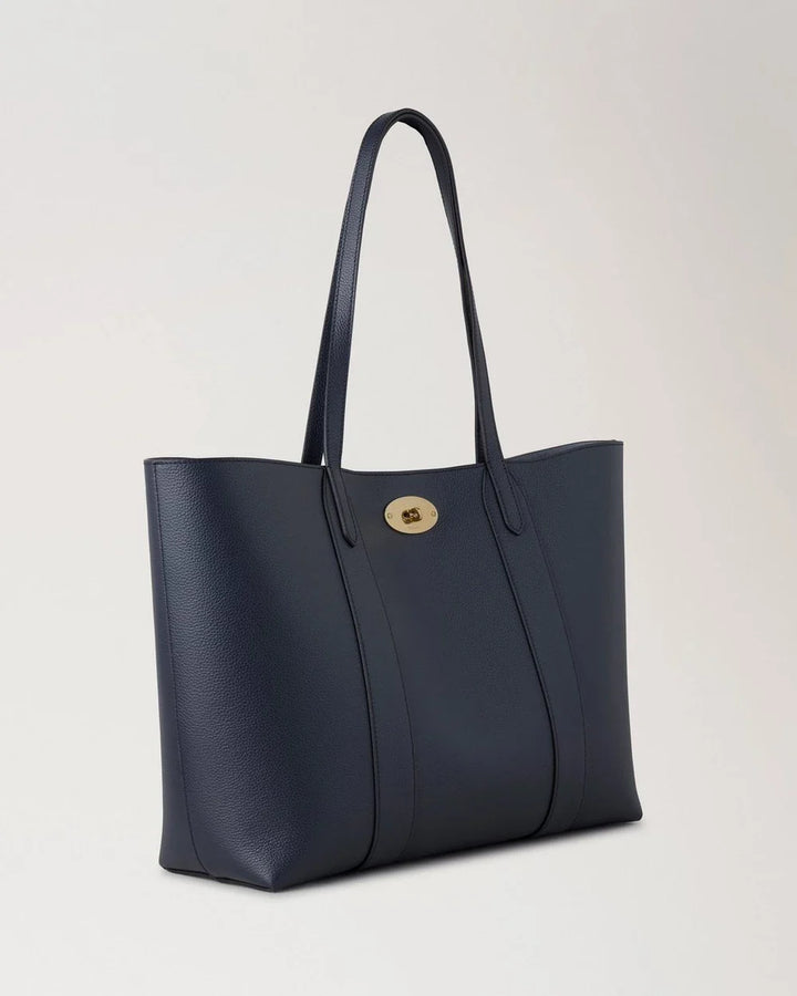 Bayswater Tote Night Sky & Poplin Blue Small Classic Grain With Contrast