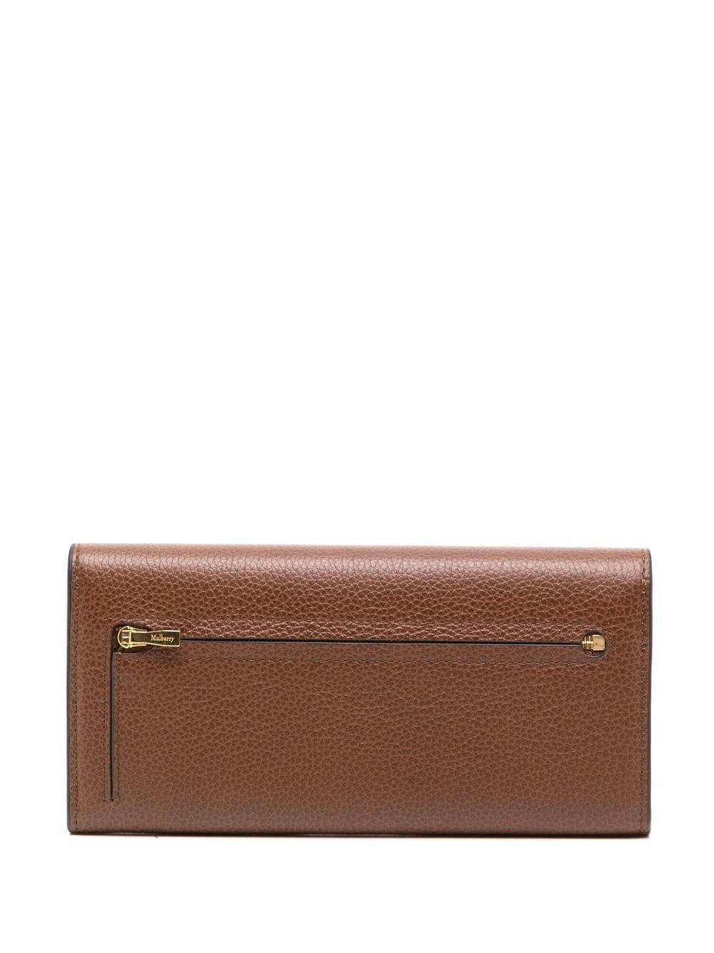 Continental Wallet Oak Small Classic Grain