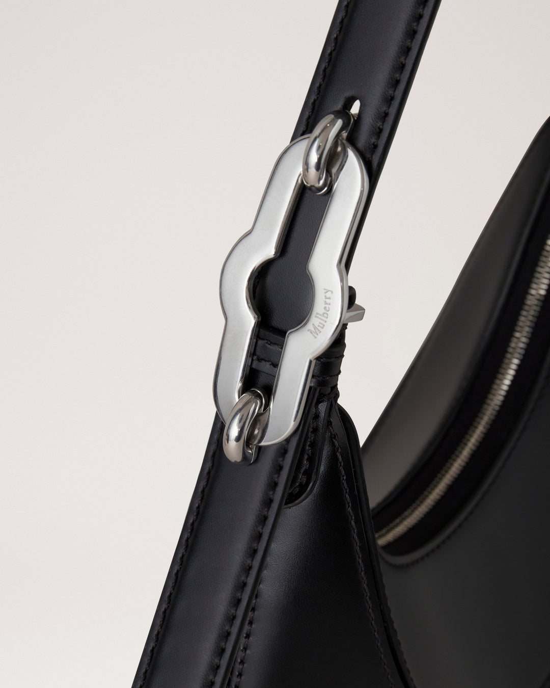 Mini Pimlico Hobo Black Super Lux Calf