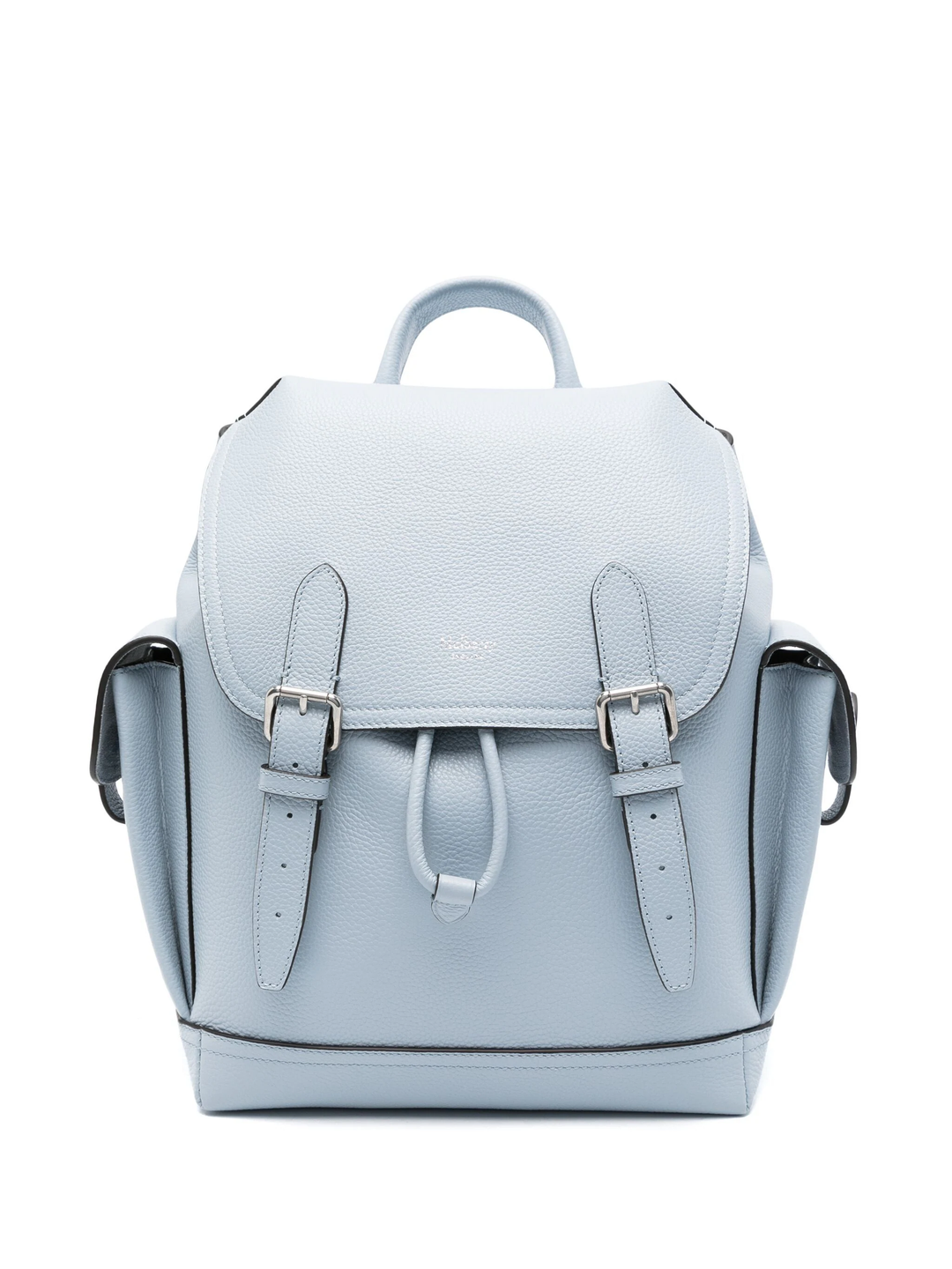 Mini Heritage Backpack Poplin Blue Small Classic Grain