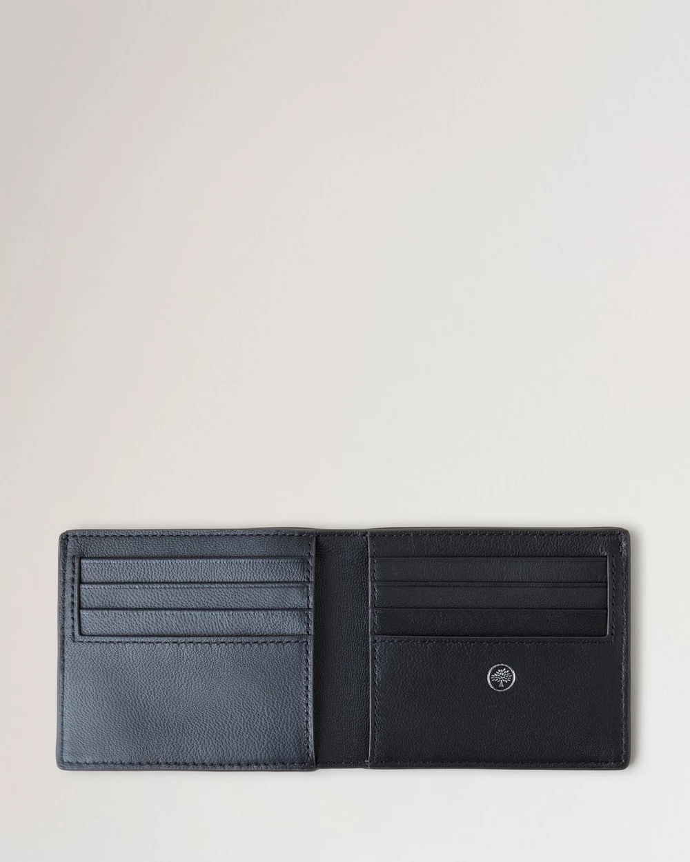 8 Card Wallet Dark Green Heavy Grain