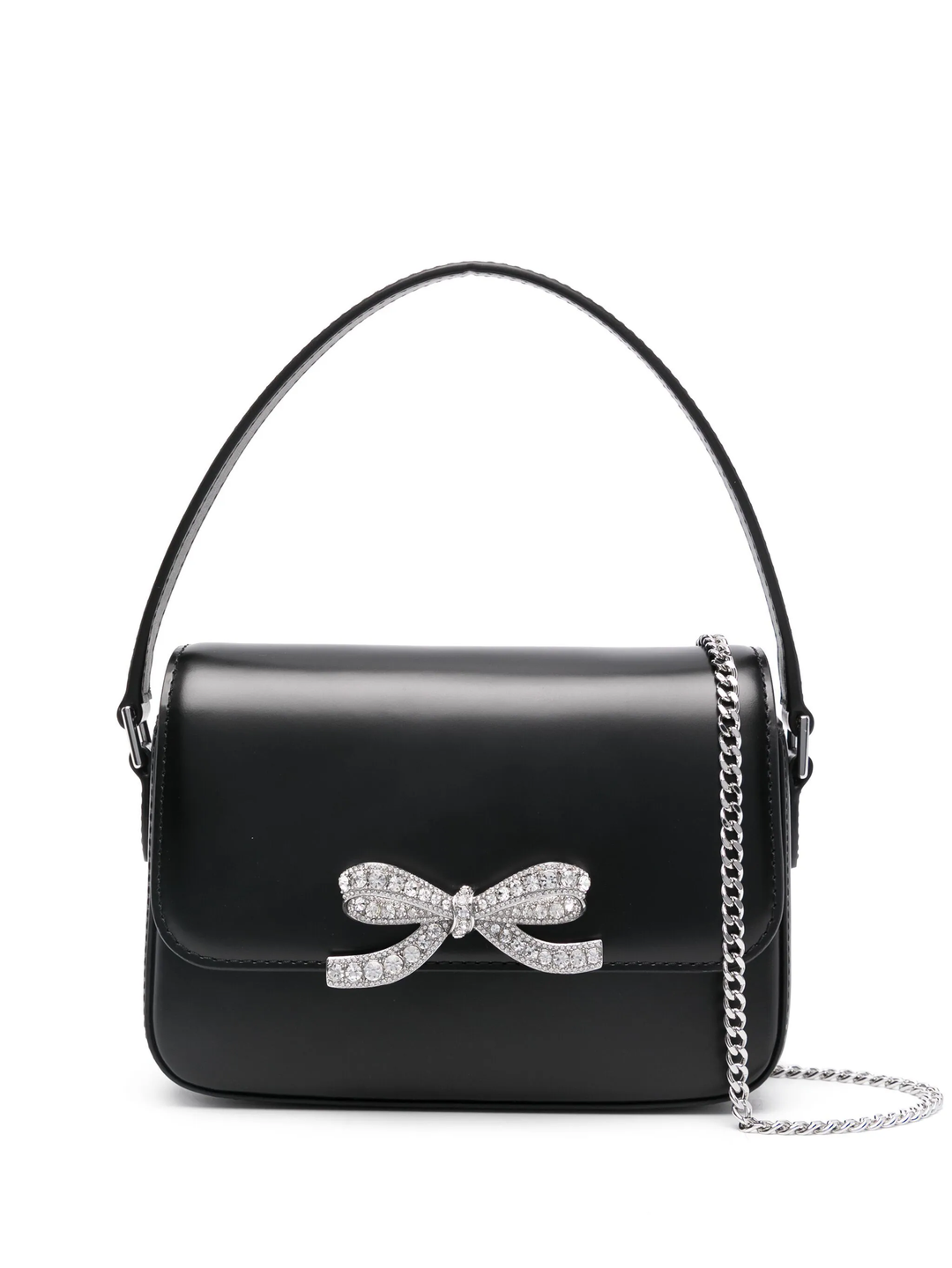 Black Leather Micro Bag