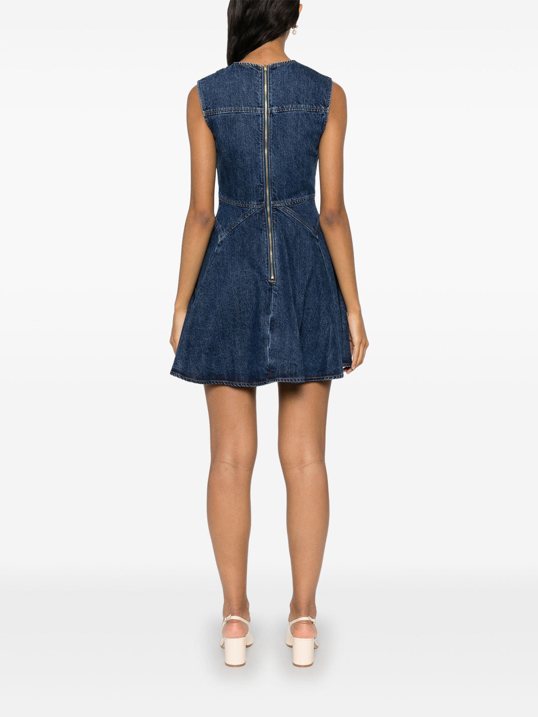 Denim Skater Mini Dress Club21.com Denim Skater Mini Dress Club21.com