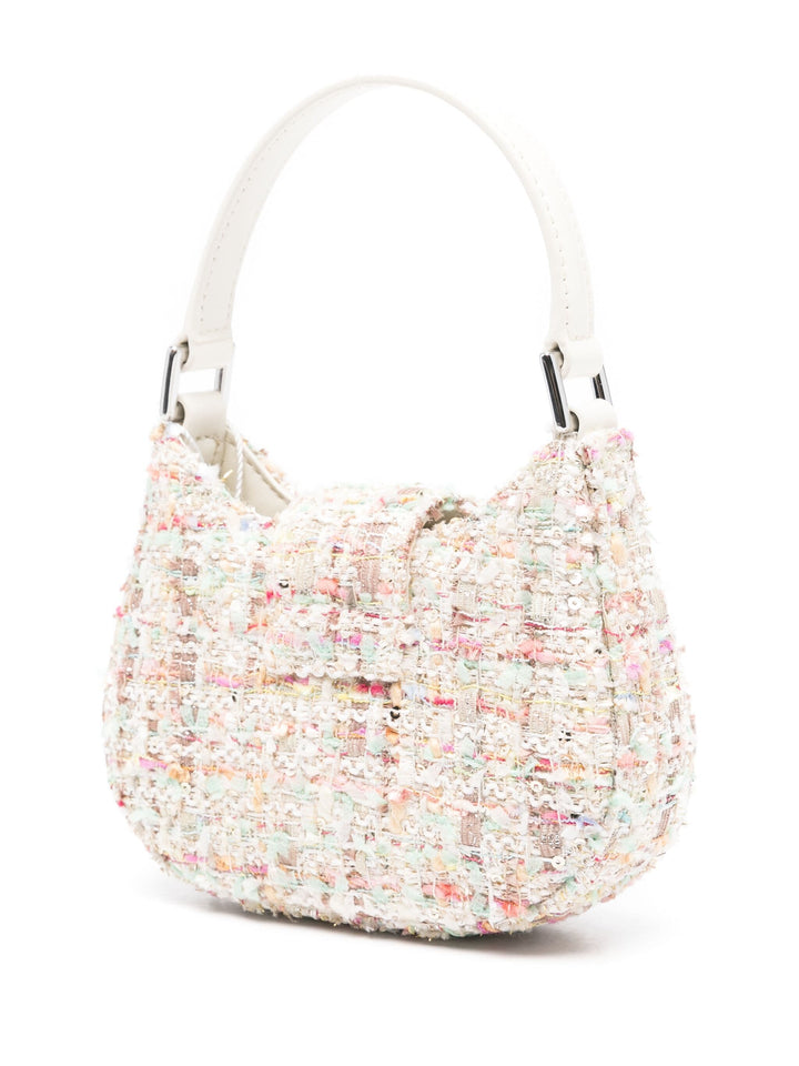 Cream Boucle Micro Bag