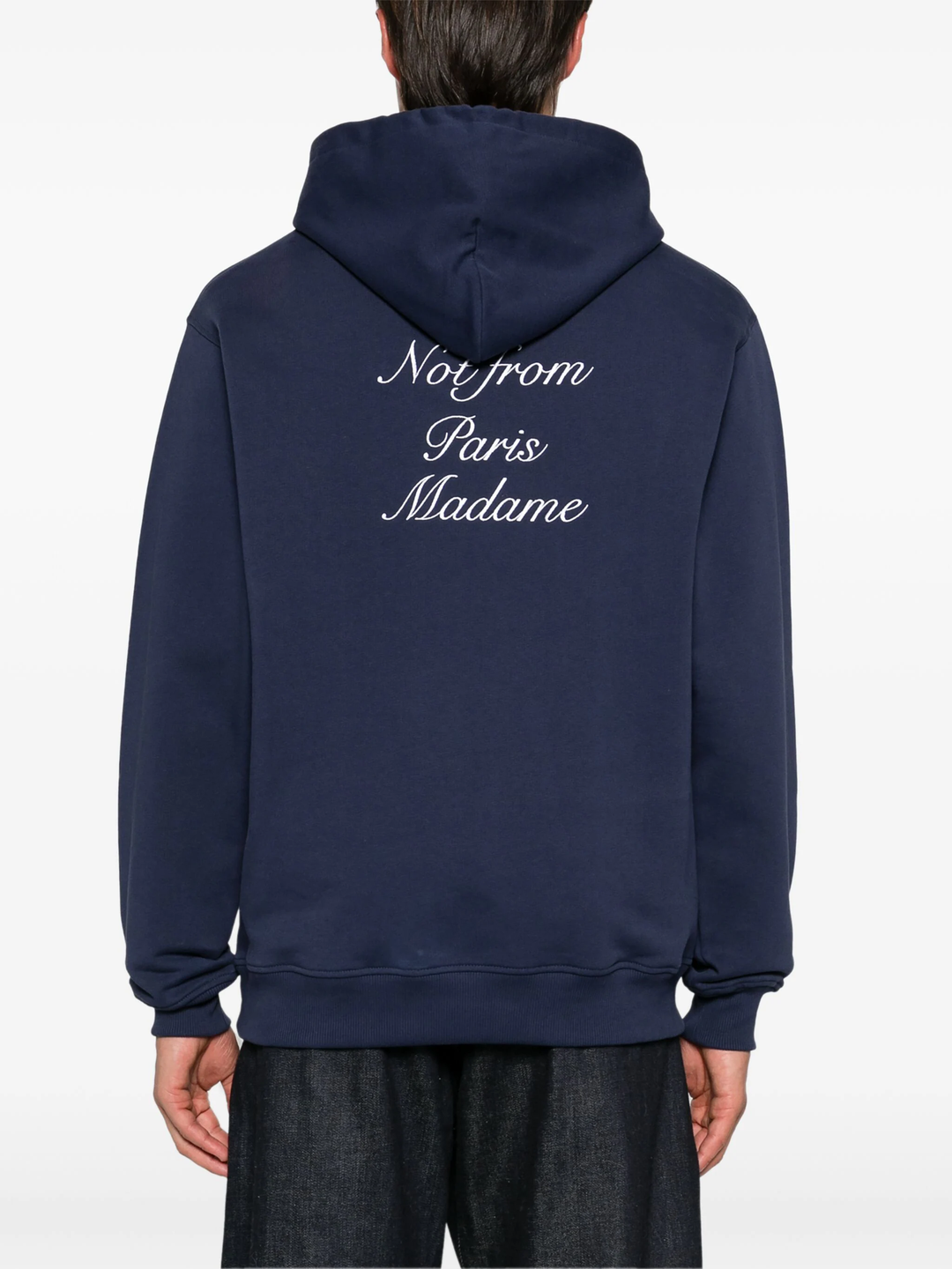 Le Hoodie Slogan Calligraphy