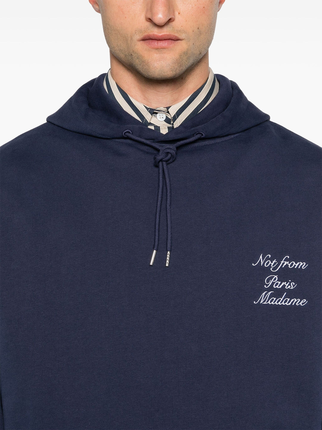 Le Hoodie Slogan Calligraphy