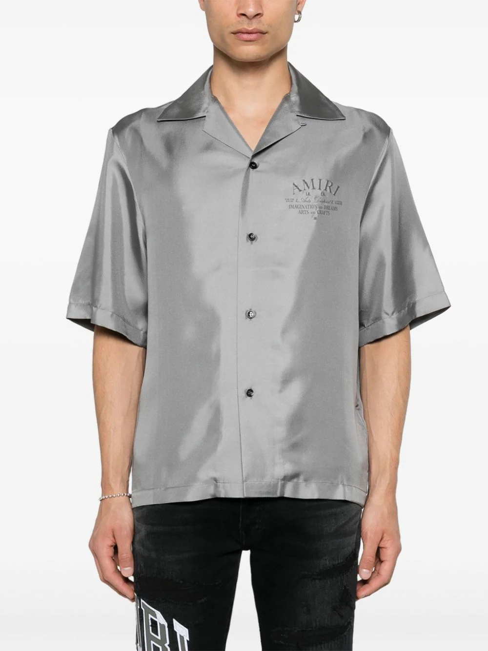 amiri dress shirt Arts District Bowling Shirt – Club21.com