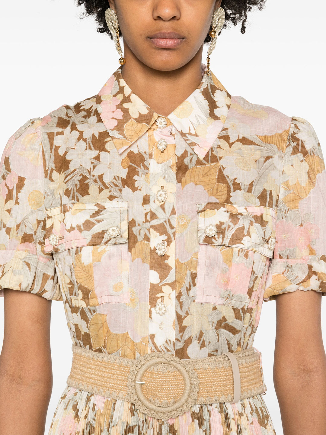 zimmermann pop pleated midi dress Pop Pleated Midi Dress Club21.com
