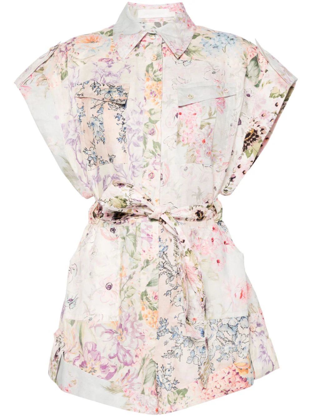 Halliday Cuffed Playsuit