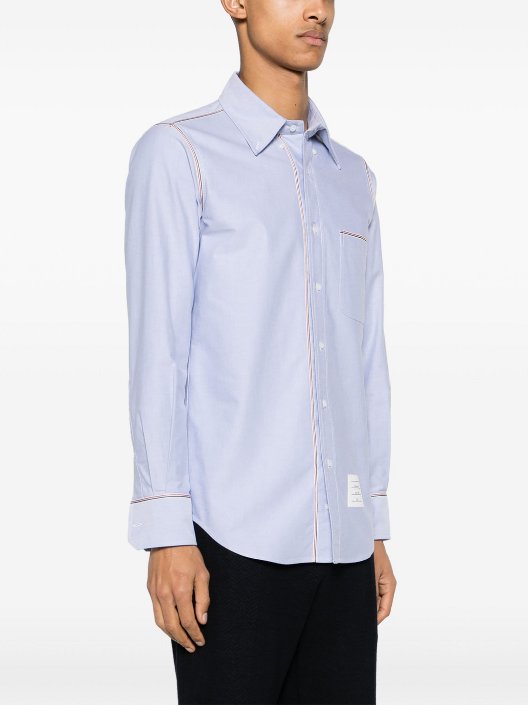 Oxford Grosgrain Framing Shirt