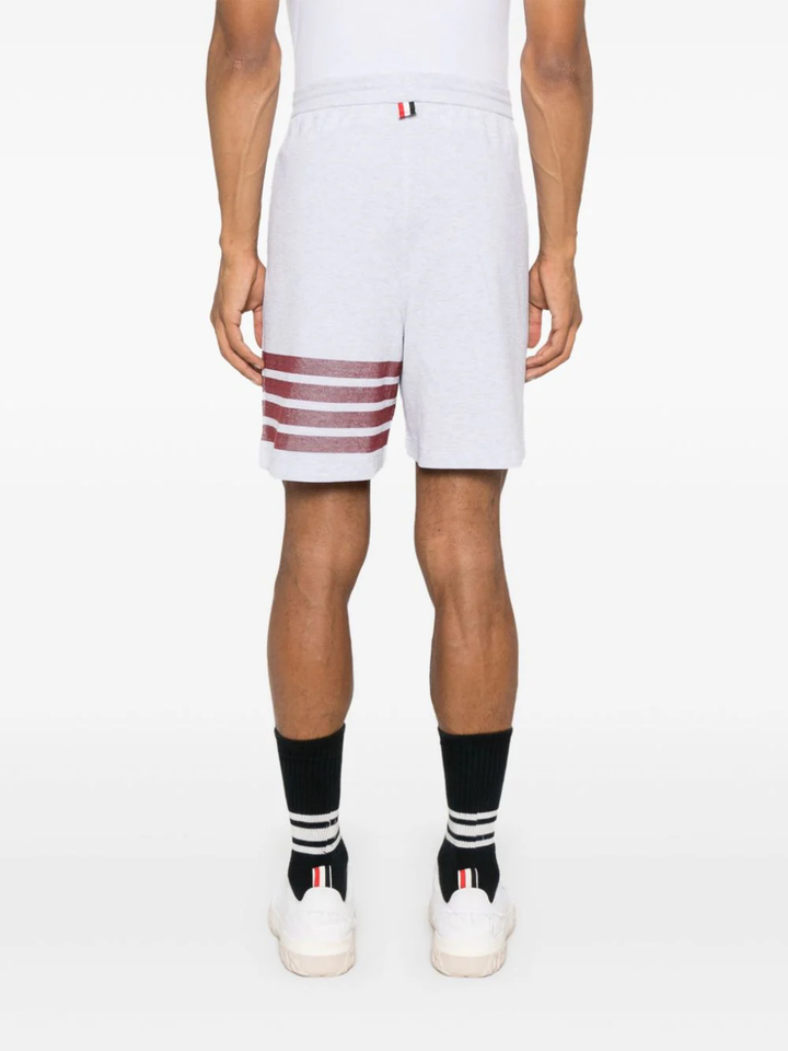 Cotton Pique 4-Bar Shorts