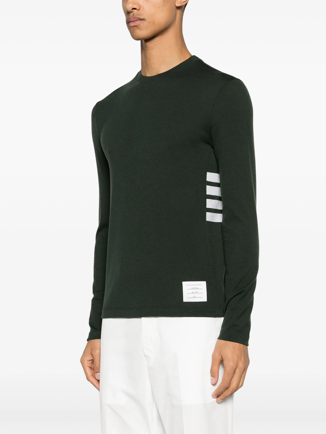 Long Sleeve Tee In Wool Jersey