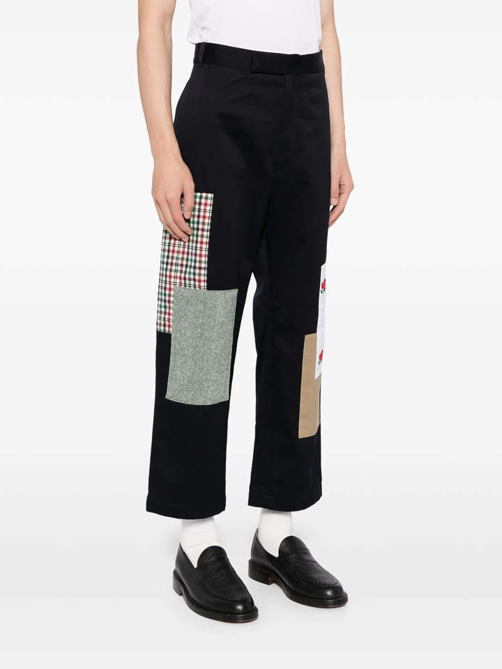 Unconstructed Straight Leg Pants